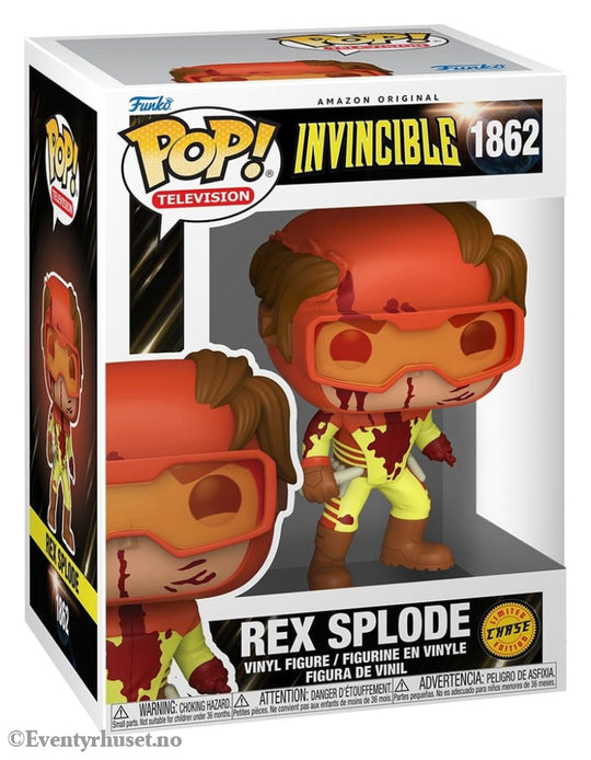 Invincible 2 POP! Vinyl Figures Rex Splode with Chase 9 cm Assortment (6) Collectibles