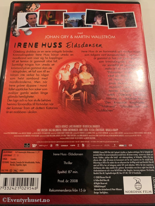 Irene Huss - Eldsdansen. 2008. Dvd. Dvd