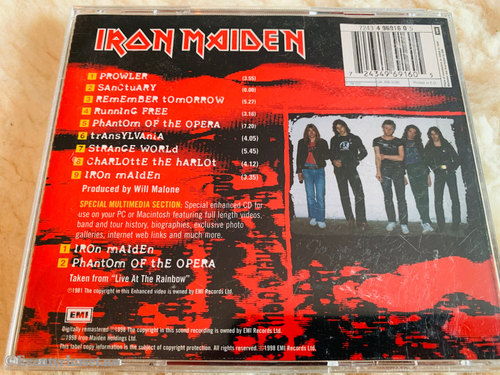 Iron Maiden. 1998. CD.