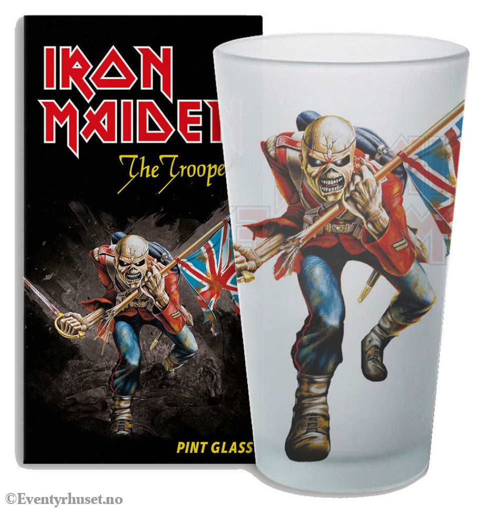 Iron Maiden Pint Glass The Trooper Home & Gifts