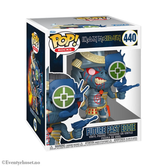 Iron Maiden Super Sized POP! Rocks Vinyl Figure The Future Past 15 cm Collectibles