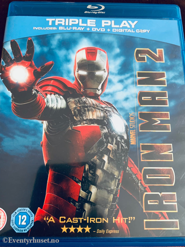 Iron Man 2. Blu-Ray Triple Play. Disc