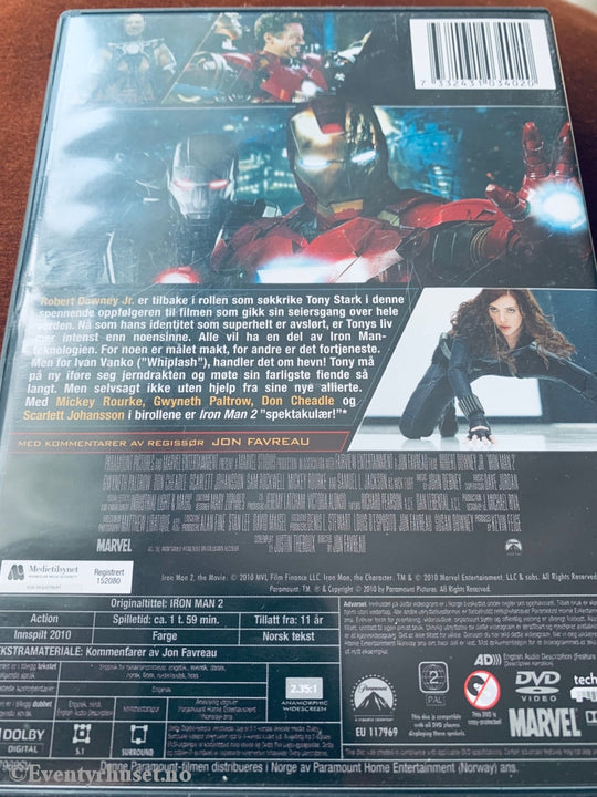 Iron Man 2. Dvd. Dvd