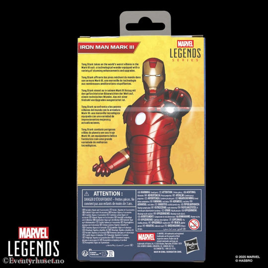 Iron Man Marvel Legends Series Action Figure Iron Man Mark III 15 cm Toys