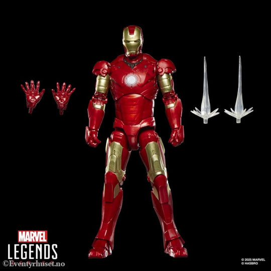 Iron Man Marvel Legends Series Action Figure Iron Man Mark III 15 cm Toys