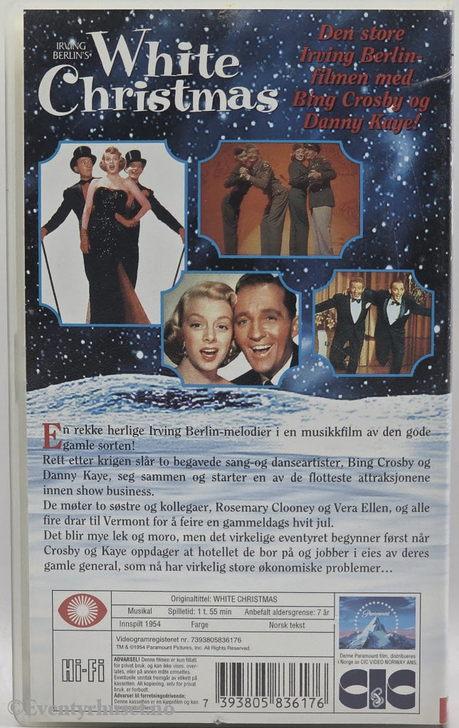 Irving Berlin's White Christmas (1954). VHS.