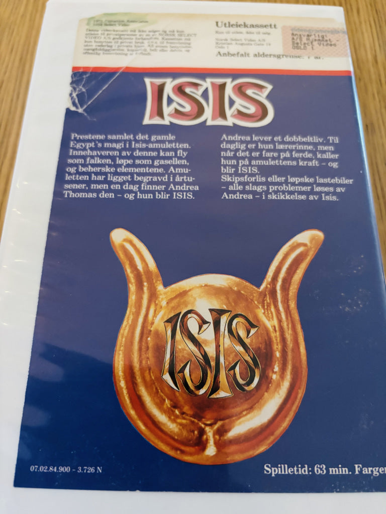 ISIS - den magiske kvinnen. V2000.