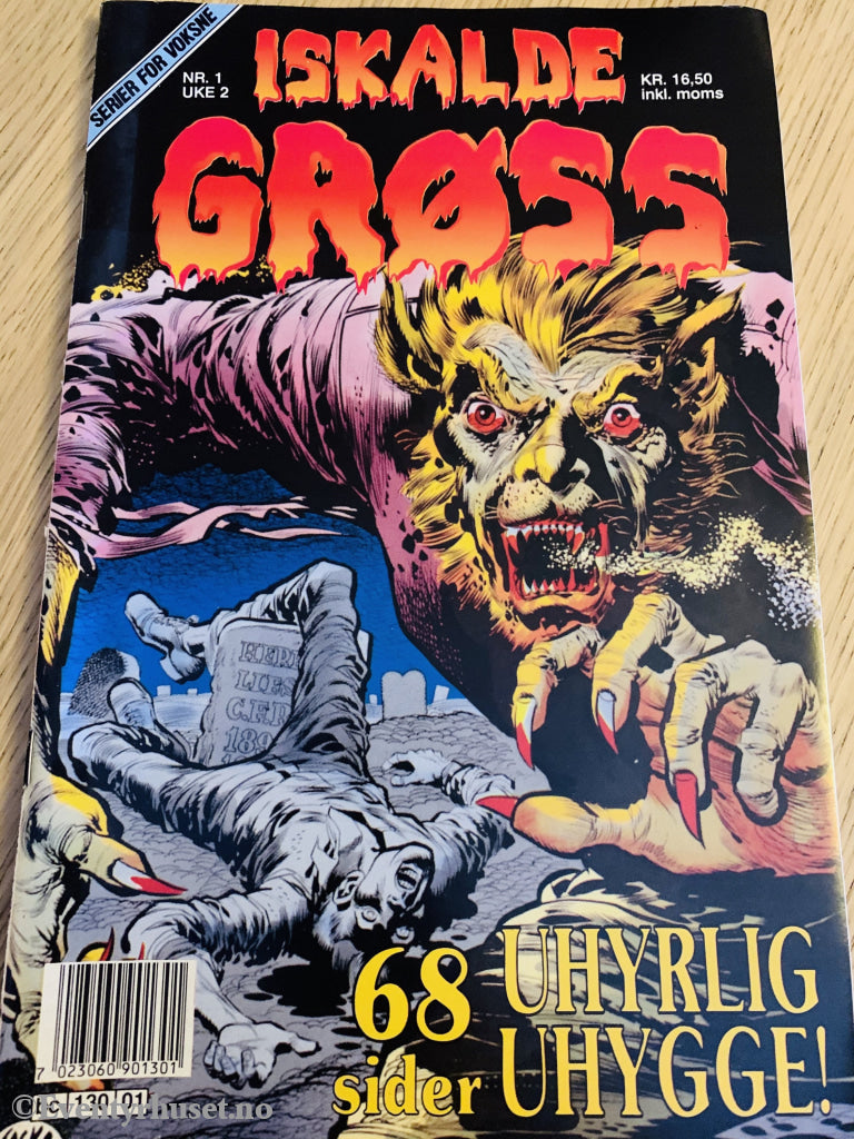 Iskalde Grøss. 1991/01. Tegneserieblad