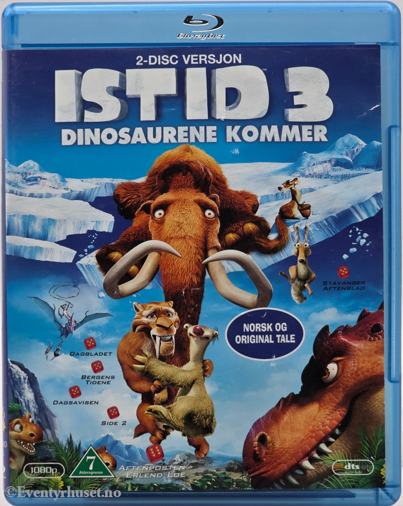 Istid 3 – Dinosaurene kommer (2009) . Blu-ray.
