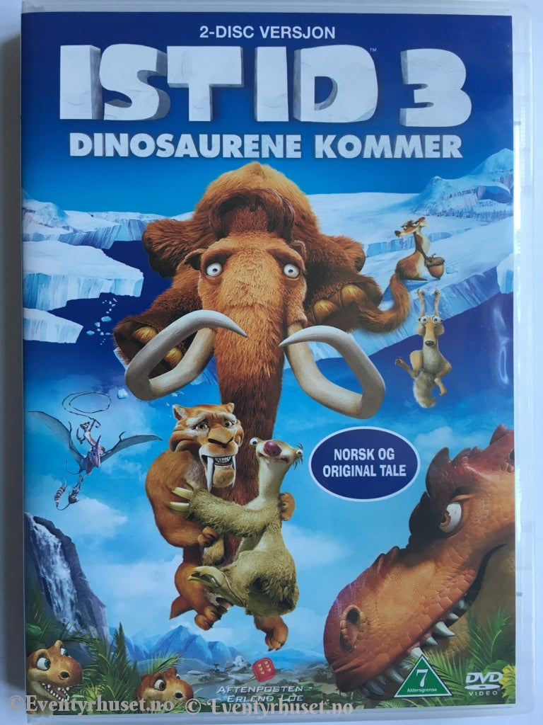 Istid 3 Dinosaurene Kommer. Dvd. Dvd