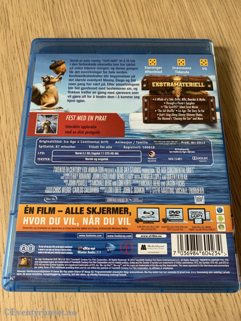 Istid 4. Blu-Ray. Blu-Ray Disc