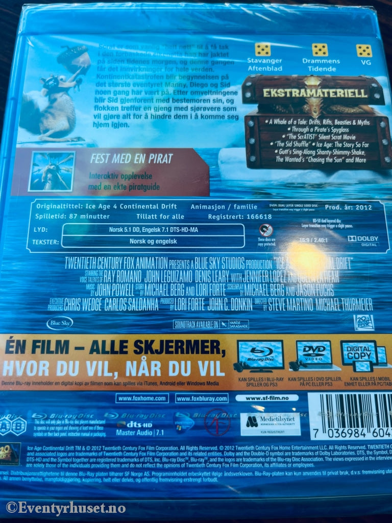 Istid 4. Blu-Ray + Dvd. Ny I Plast! Blu-Ray Disc