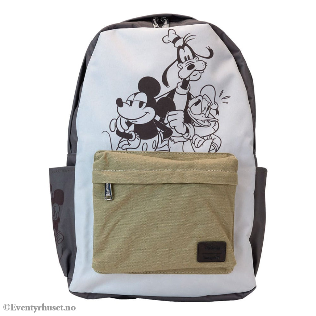 IT by Loungefly Full-Size Nylon Backpack Mickey and Friends Canvas Fashion & Accessories