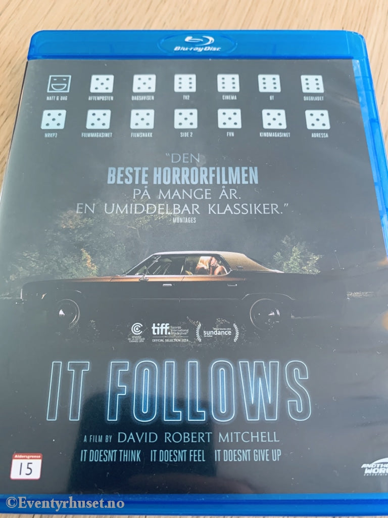 It Follows. 2014. Blu-Ray. Blu-Ray Disc