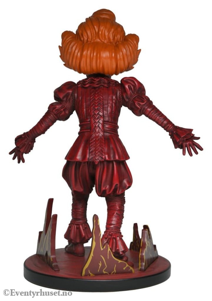 It: Welcome To Derry Head Knocker Blood Pennywise 19 cm Toys