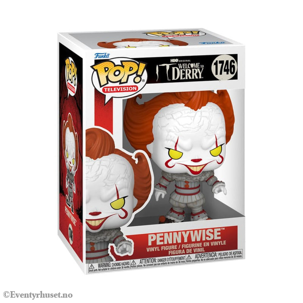 It-Welcome to Derry POP! Plus Vinyl Figure Pennywise the Dancing Clown 9 cm Collectibles