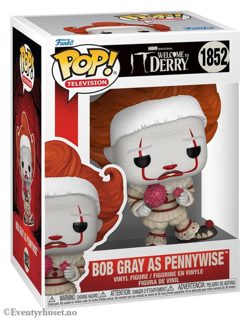 It: Welcome to Derry POP! Television Vinyl Figure Bob Gray as Pennywise 9 cm Collectibles