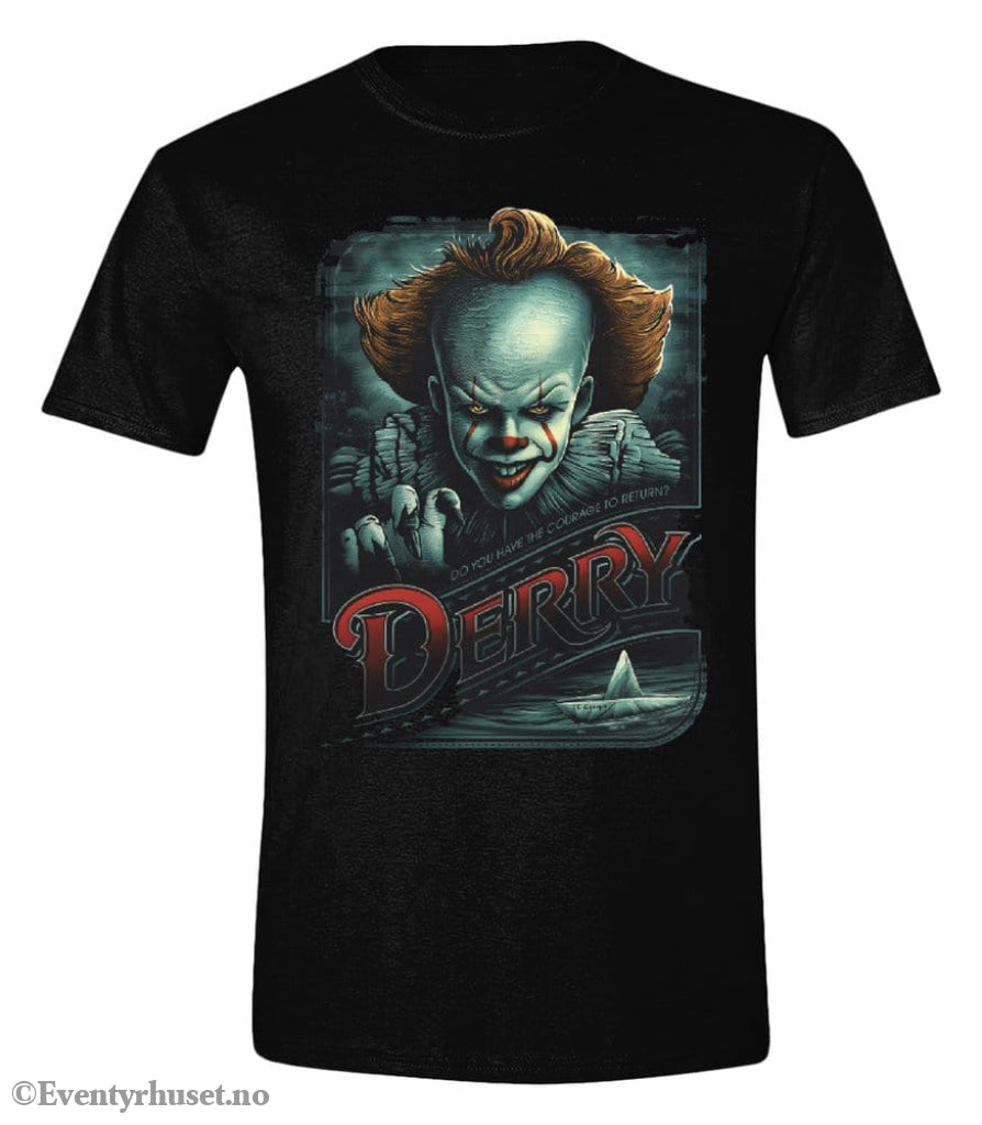 IT Welcome to Derry T-Shirt Size L