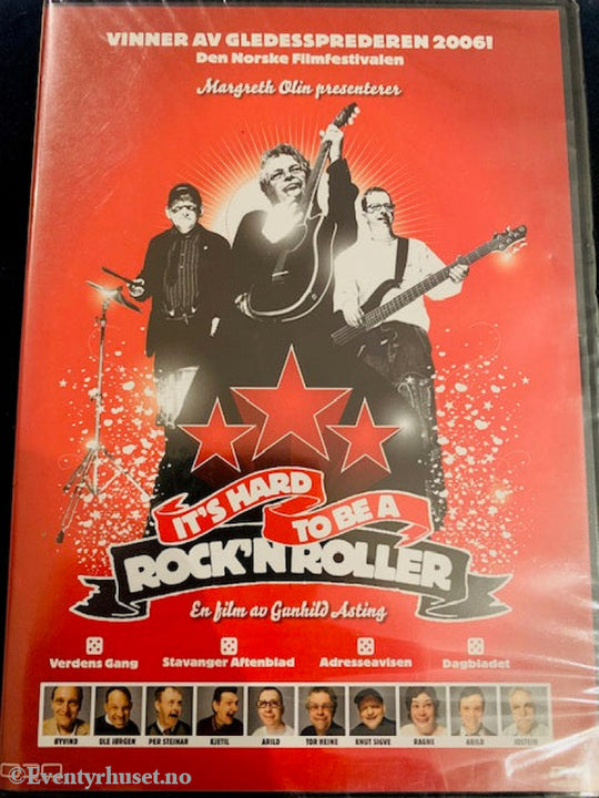 It’s Hard To Be A Rock’n Roller. 2006. Dvd. Ny I Plast! Dvd