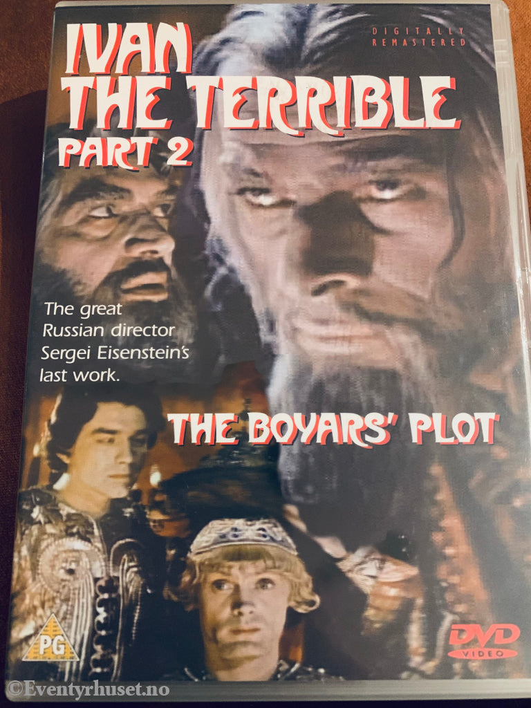 Ivan The Terrible Part 2. 1945. Dvd. Dvd