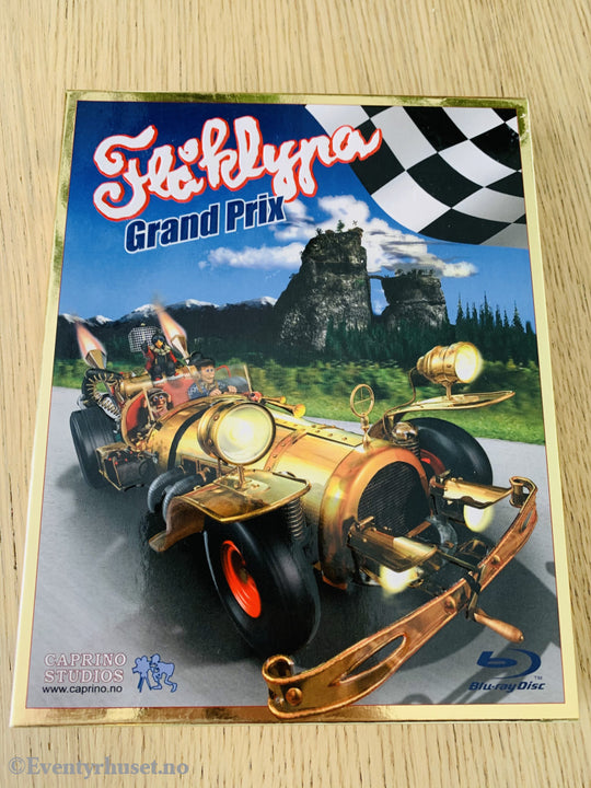 Ivo Caprion. 1975/13. Flåklypa Grand Prix. Limited Edition. 2 Disk Utgave. Blu-Ray + Dvd. Blu-Ray