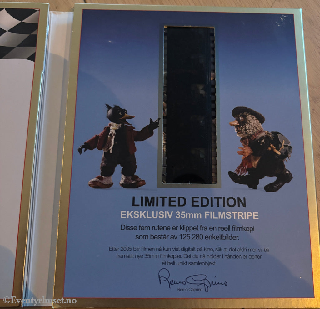 Ivo Caprino. 1975/13. Flåklypa Grand Prix. Limited Edition. 2 disk utgave. Blu Ray + DVD. Blu ray Disc