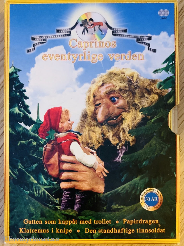 Ivo Caprino. Caprinos Eventyrlige Verden 4. 2005. Dvd. Dobbeldisk Slipcase. Dvd