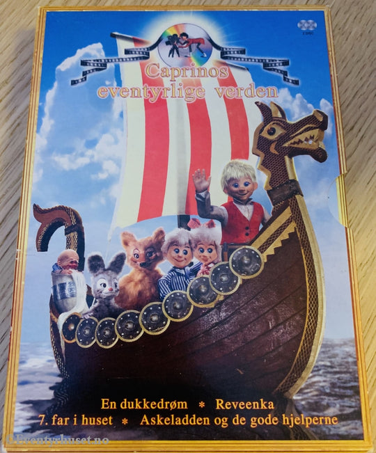 Ivo Caprino. Caprinos Eventyrlige Verden - Askeladden. Dvd. Dobbeldisk Slipcase. Dvd