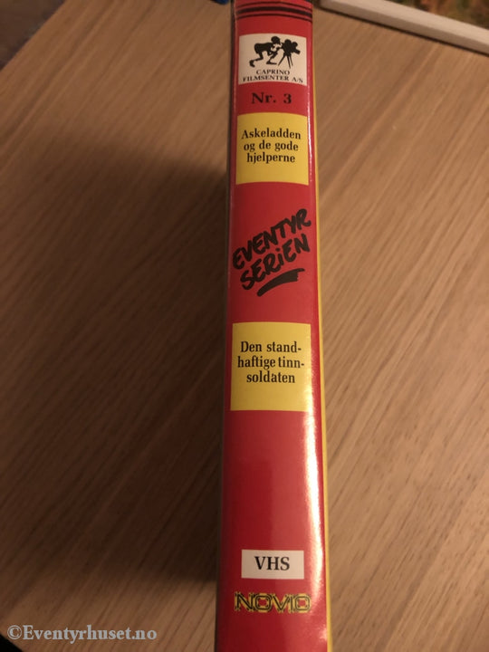 Ivo Caprino. Etter Asbjørnsen Og Moe. Eventyrserien. Nr. 3. Askeladden De Gode Hjelperne Mfl. Vhs