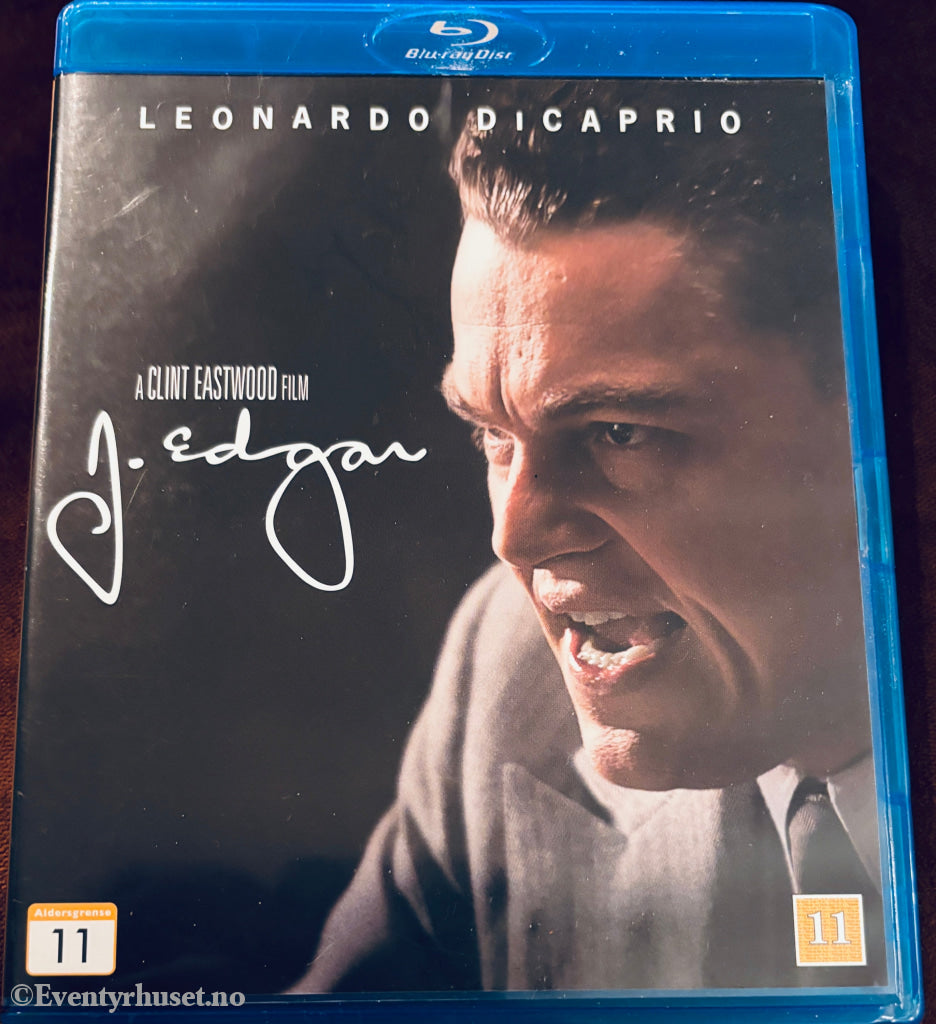 J. Edgar. Blu-ray Disc.