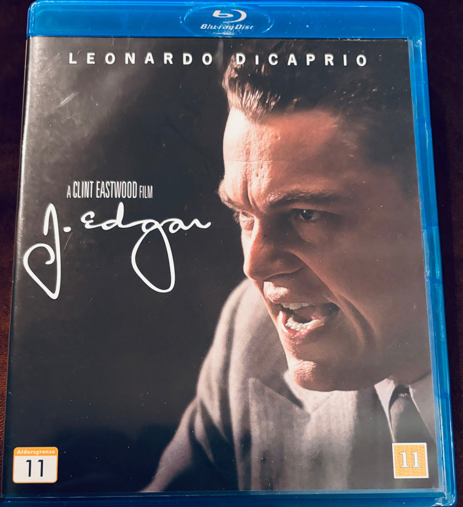 J. Edgar. Blu-ray Disc.