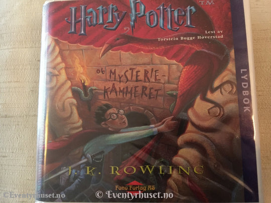 J. K. Rowling. 2000. Harry Potter Og Mysteriekammeret. Lydbok På 9 X Cd.