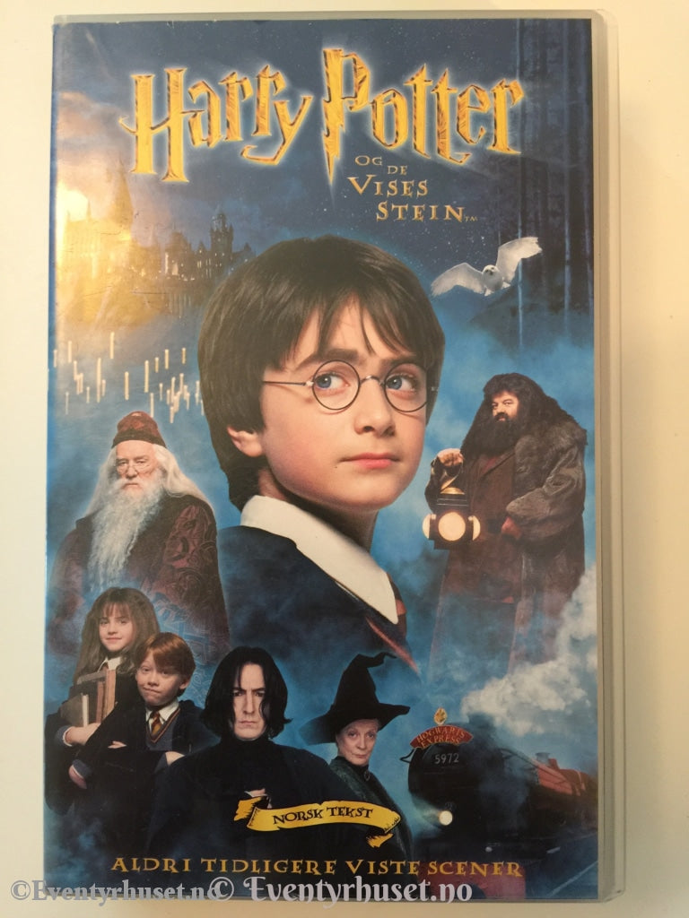 J. K. Rowling. 2001. Harry Potter. De Vises Stein. Vhs. Vhs