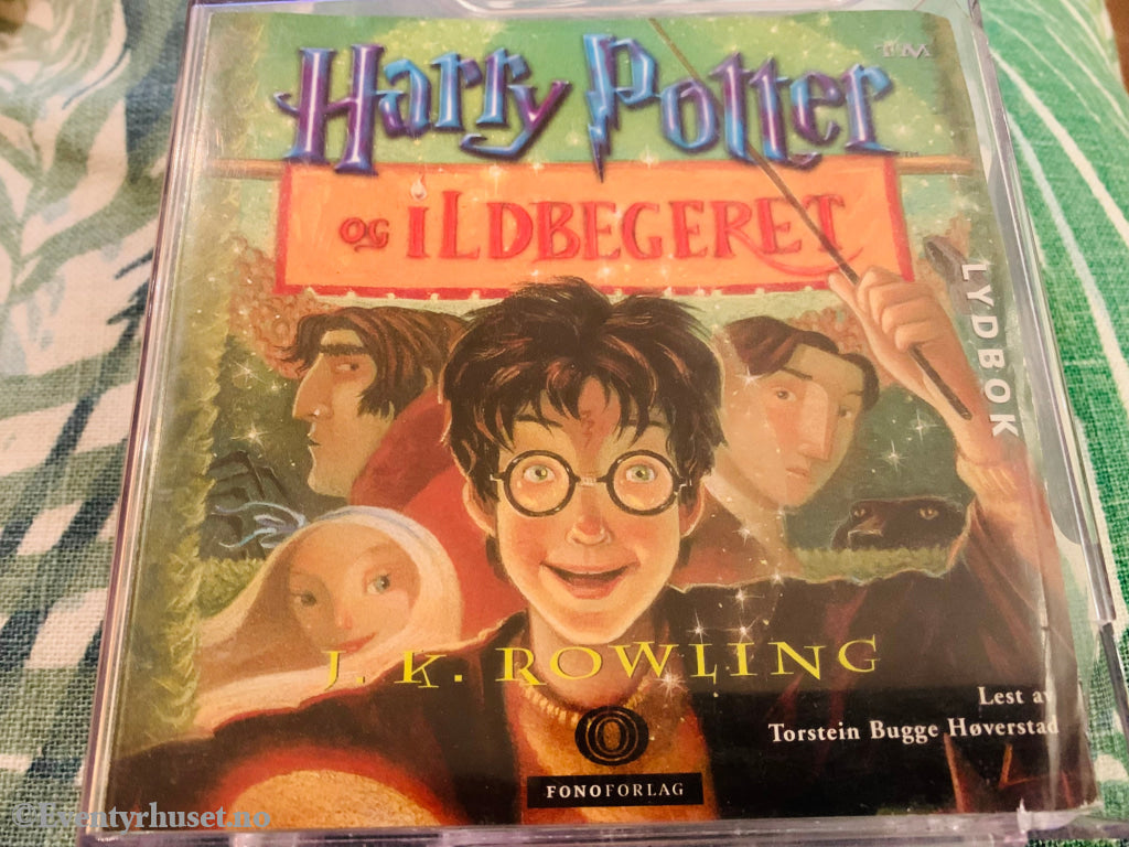 J. K. Rowling. 2002. Harry Potter Og Ildbegeret. Lydbok På 20 X Cd.