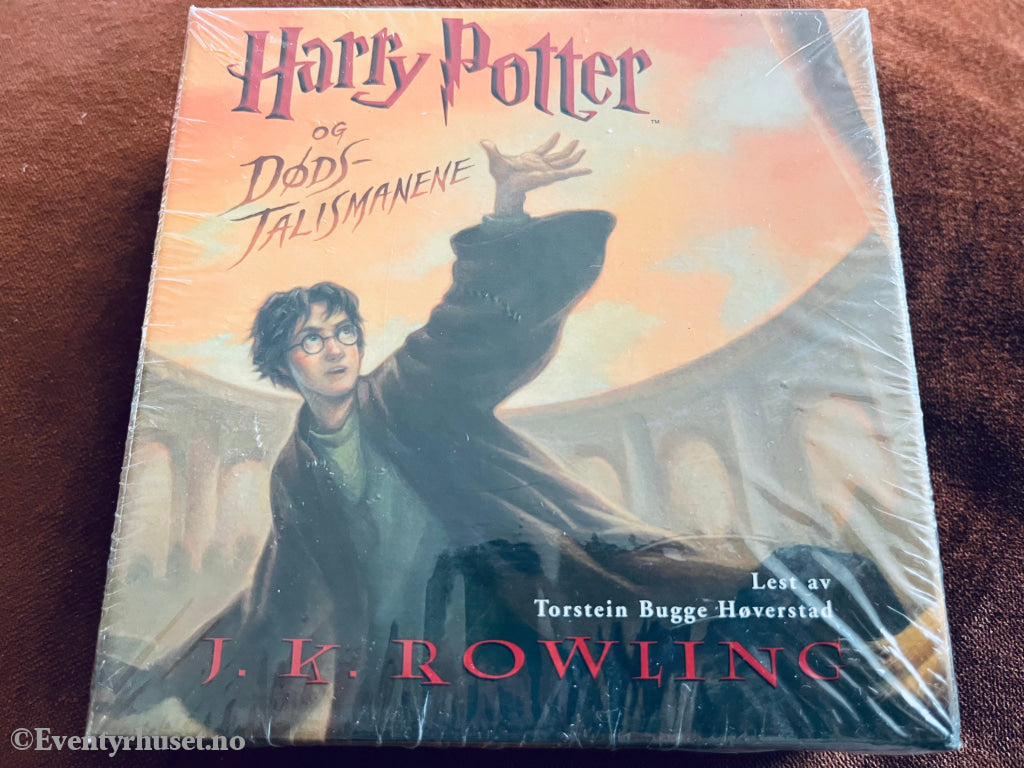 J. K. Rowling. 2007. Harry Potter Og Dødstalismanene. Lydbok På 21 X Cd. Ny I Plast!