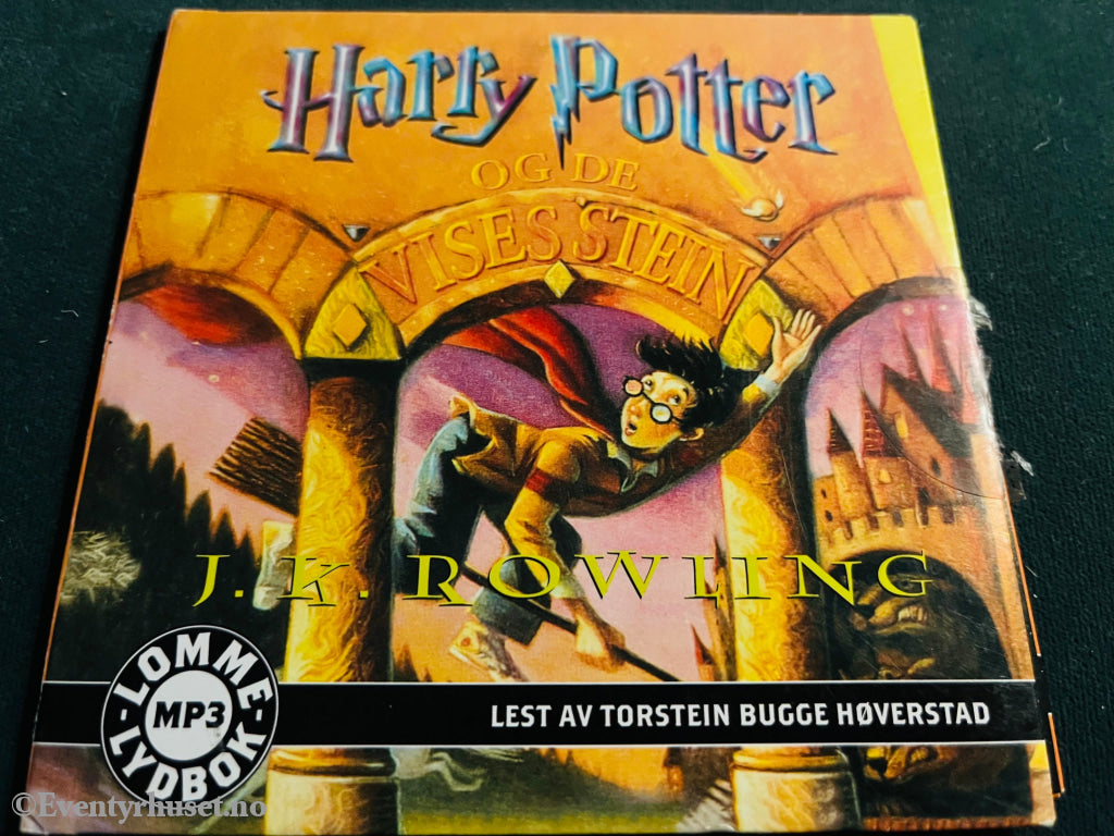 J. K. Rowling. Harry Potter Og De Vises Stein. 1997/2008. Lydbok På Mp3 - Cd. Cd