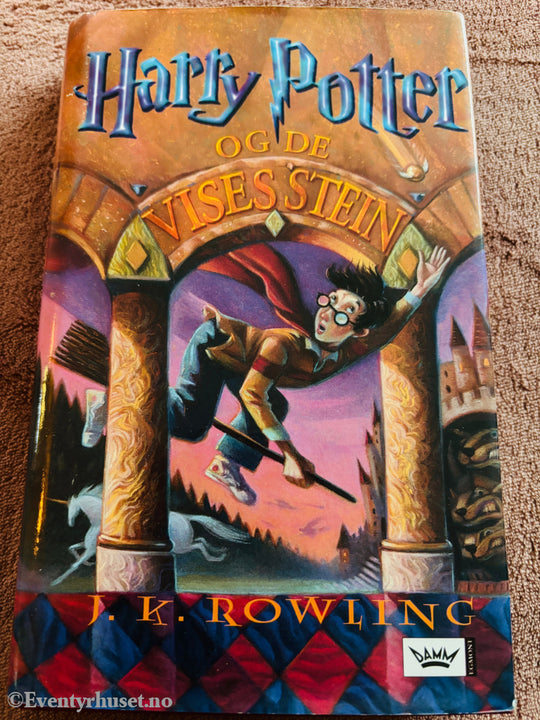 J.K. Rowling – Harry Potter og De vises stein. Bok.