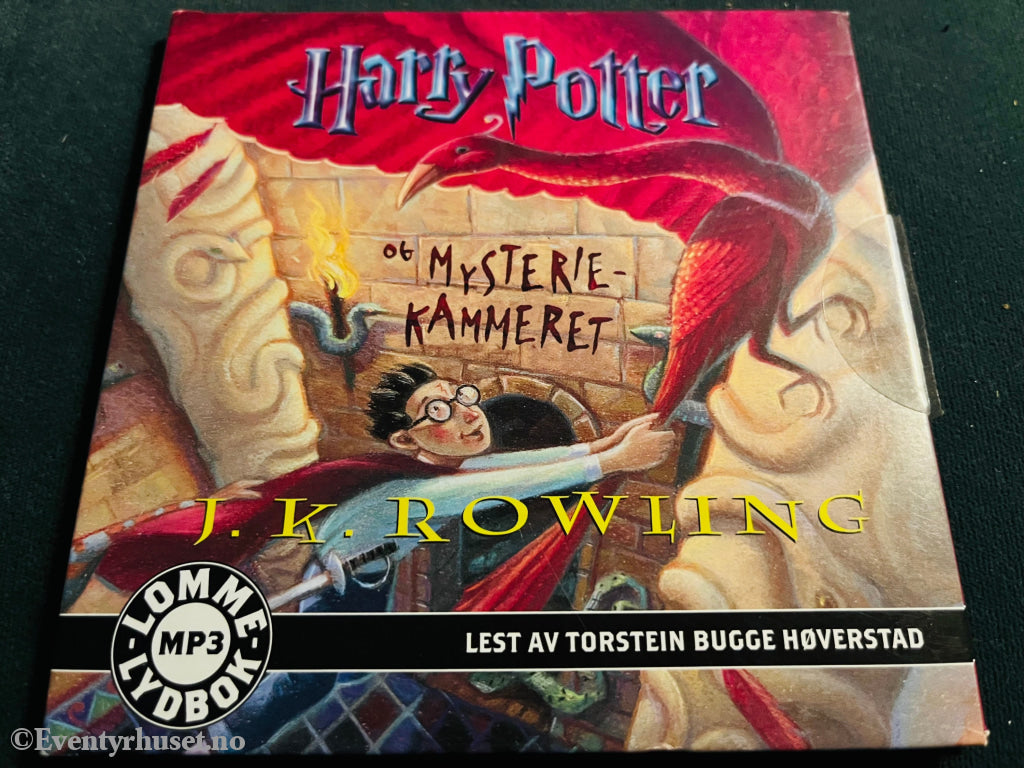 J. K. Rowling. Harry Potter Og Mysteriekammeret. 1999/2008. Lydbok På Mp3 - Cd. Cd