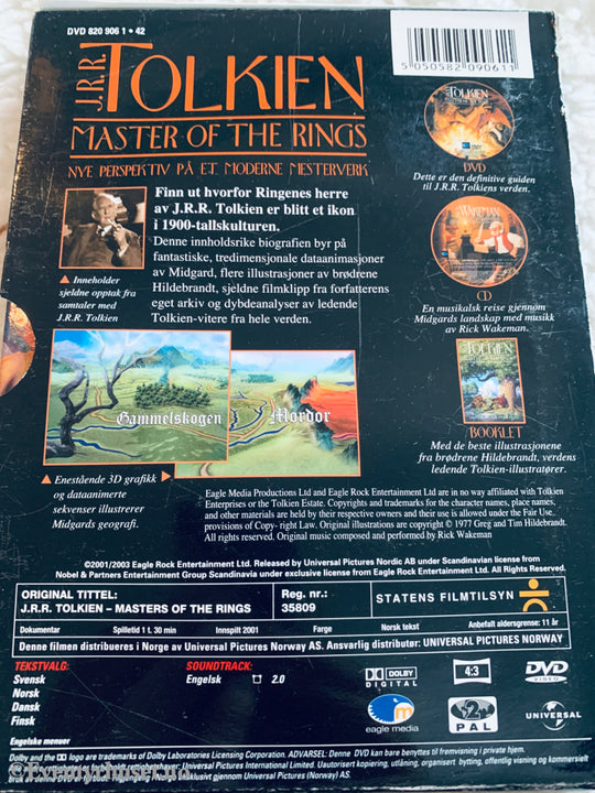 J.R.R. Tolkien: Master of the Rings. 2001. DVD.