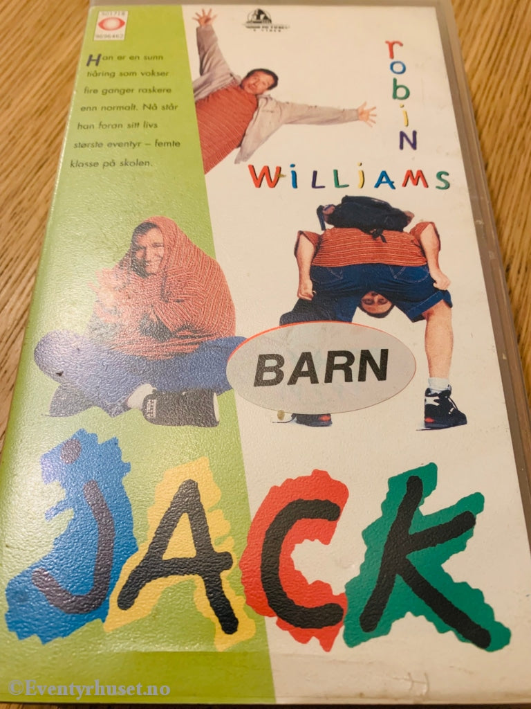 Jack. 1996. Vhs Leiefilm.