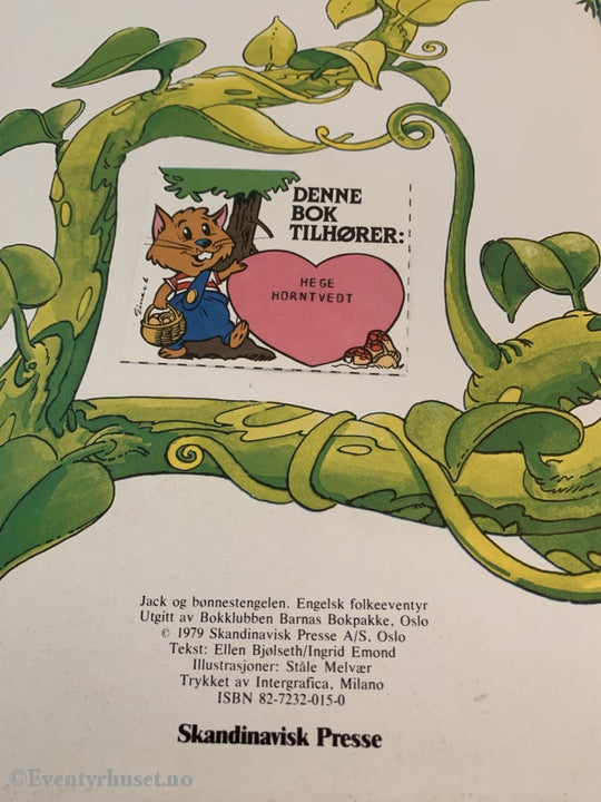 Jack Og Bønnestengelen. 1979. Fortelling