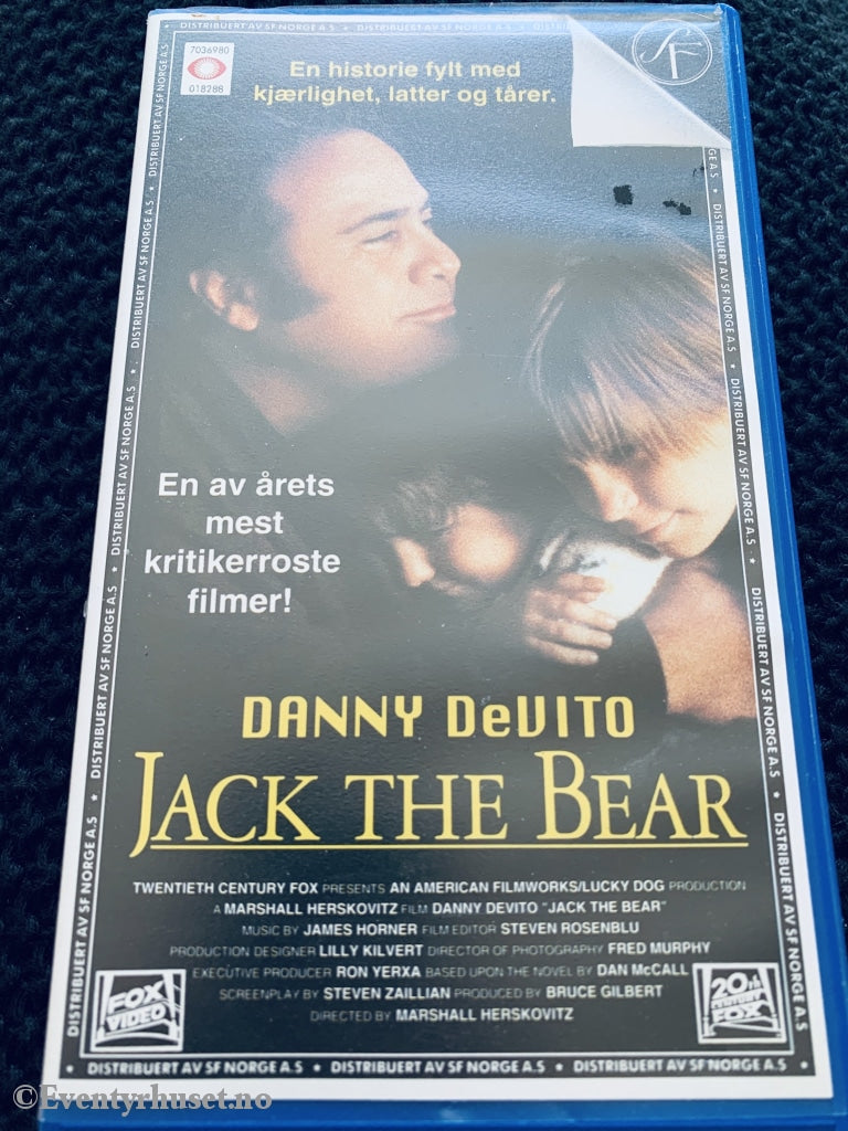 Jack The Bear. 1999. Vhs. Vhs
