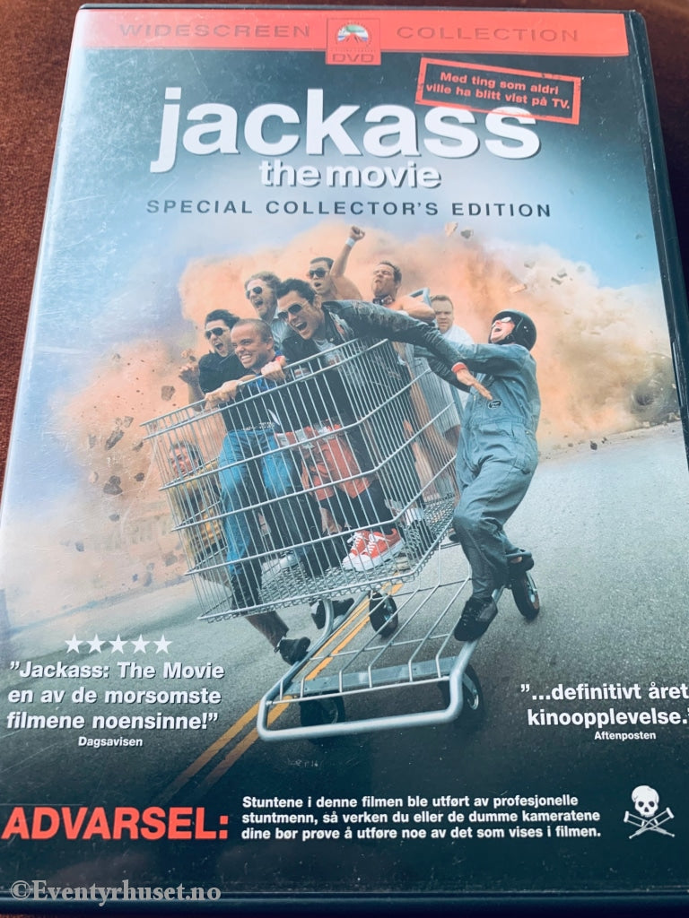 Jackass The Movie Special Edition. 2002. Dvd. Dvd