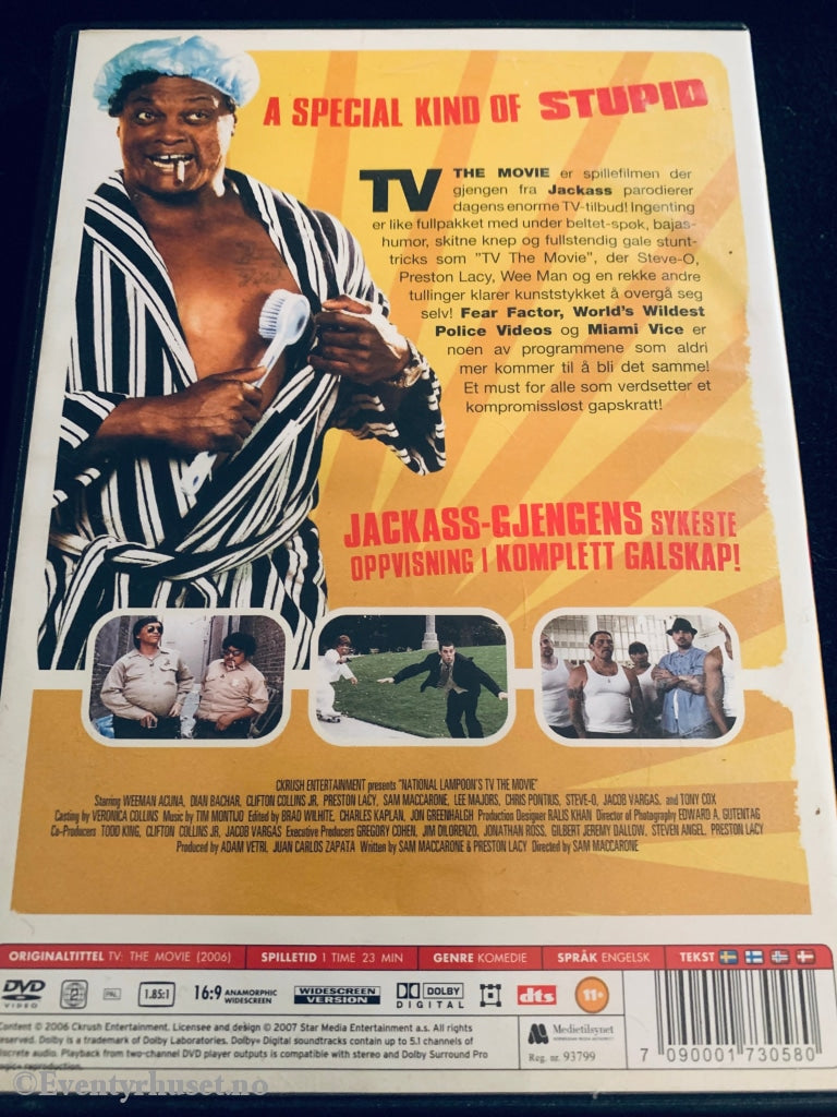 Jackass Tv The Movie. 2006. Dvd Leiefilm.