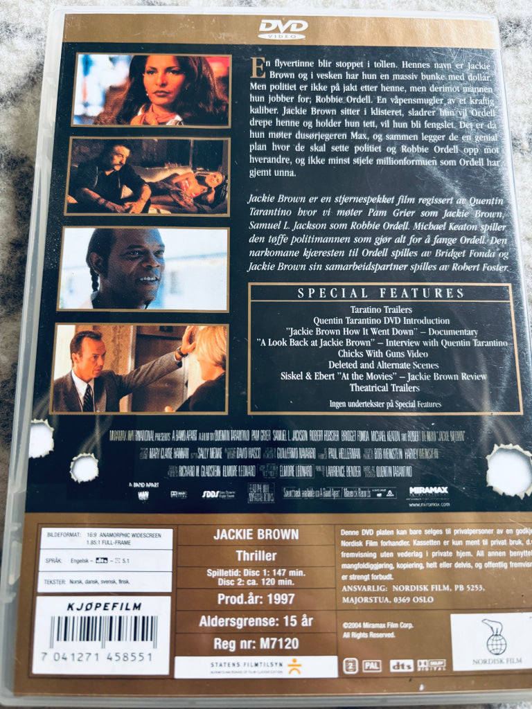 Jackie Brown. DVD.