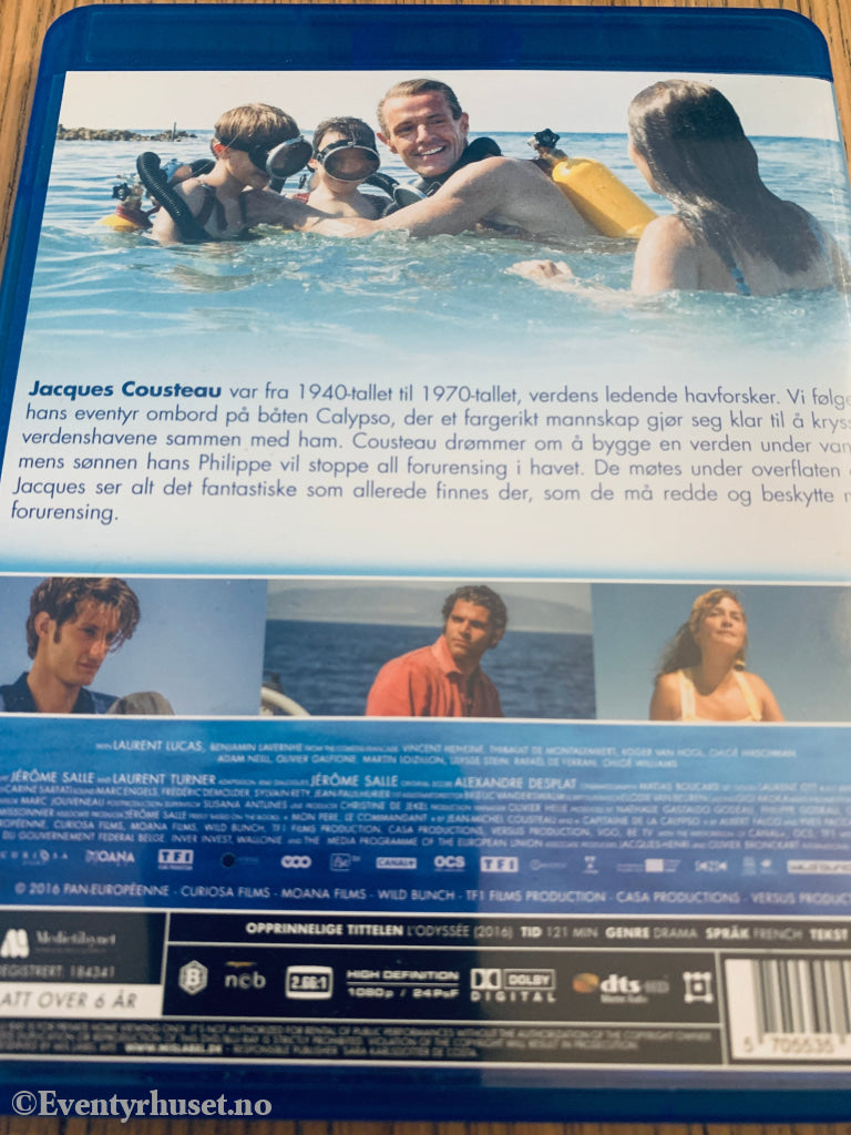 Jacques – Havets erobrer (The Odyssey) (2016). Blu-Ray.