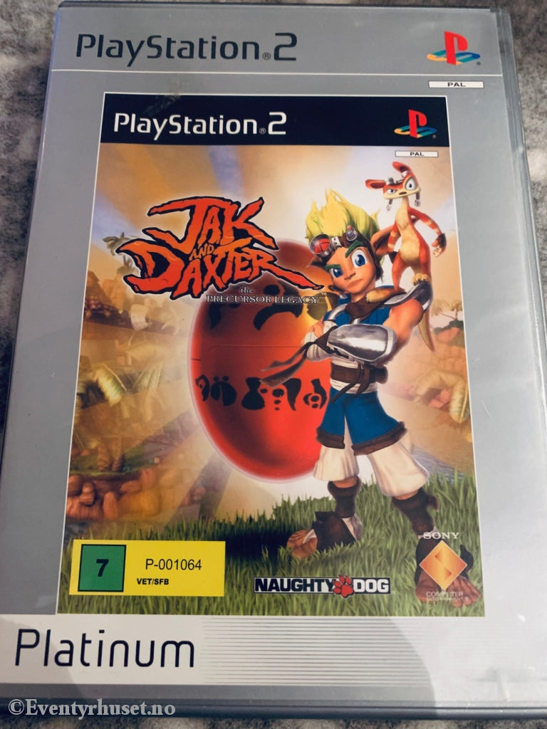 Jak And Daxter. Ps2 Platinium.