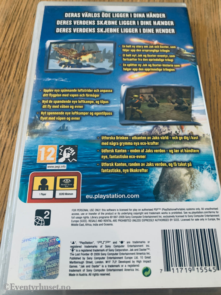 Jak and Daxter: The Lost Frontier. PSP.