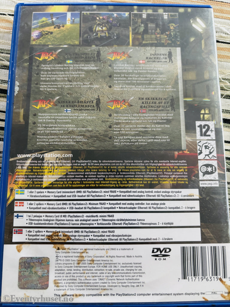 Jak X. PS2-spill