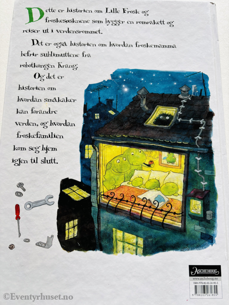 Jakob Martin Strid. Lille Frosk i verdensrommet. 2019. Barnebok.